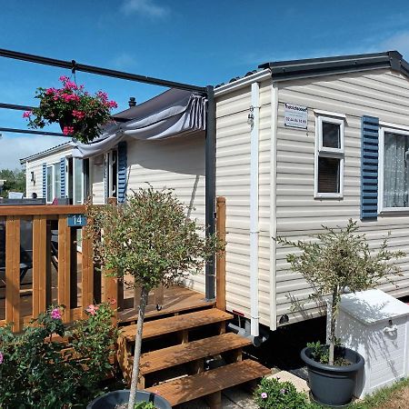 La Chanterie Agreable Mobil-Home Residentiel Normand Saint-Pair-sur-Mer Exterior foto