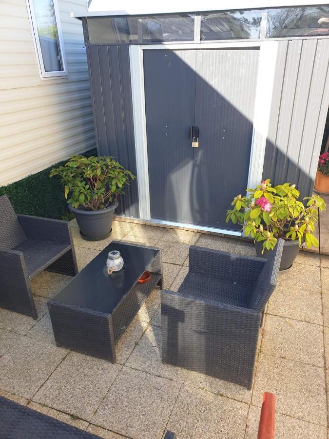 La Chanterie Agreable Mobil-Home Residentiel Normand Saint-Pair-sur-Mer Exterior foto